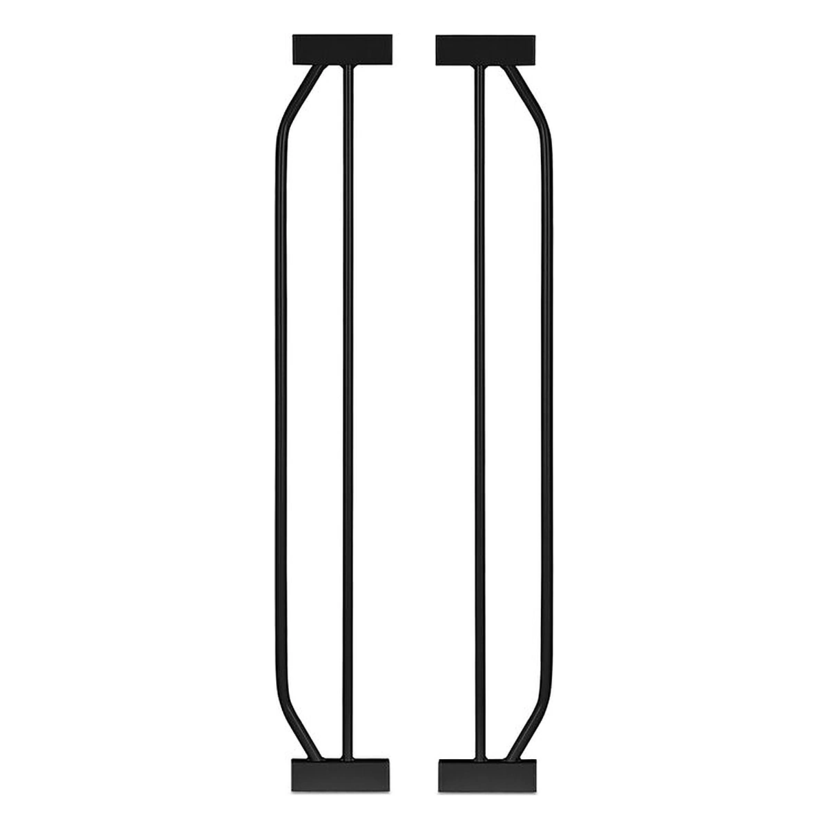 Poarta de siguranta prin presiune Truus Slim, 105 cm, Conform cu standardul europeane de securitate EN1930, Gri/Natur [13]