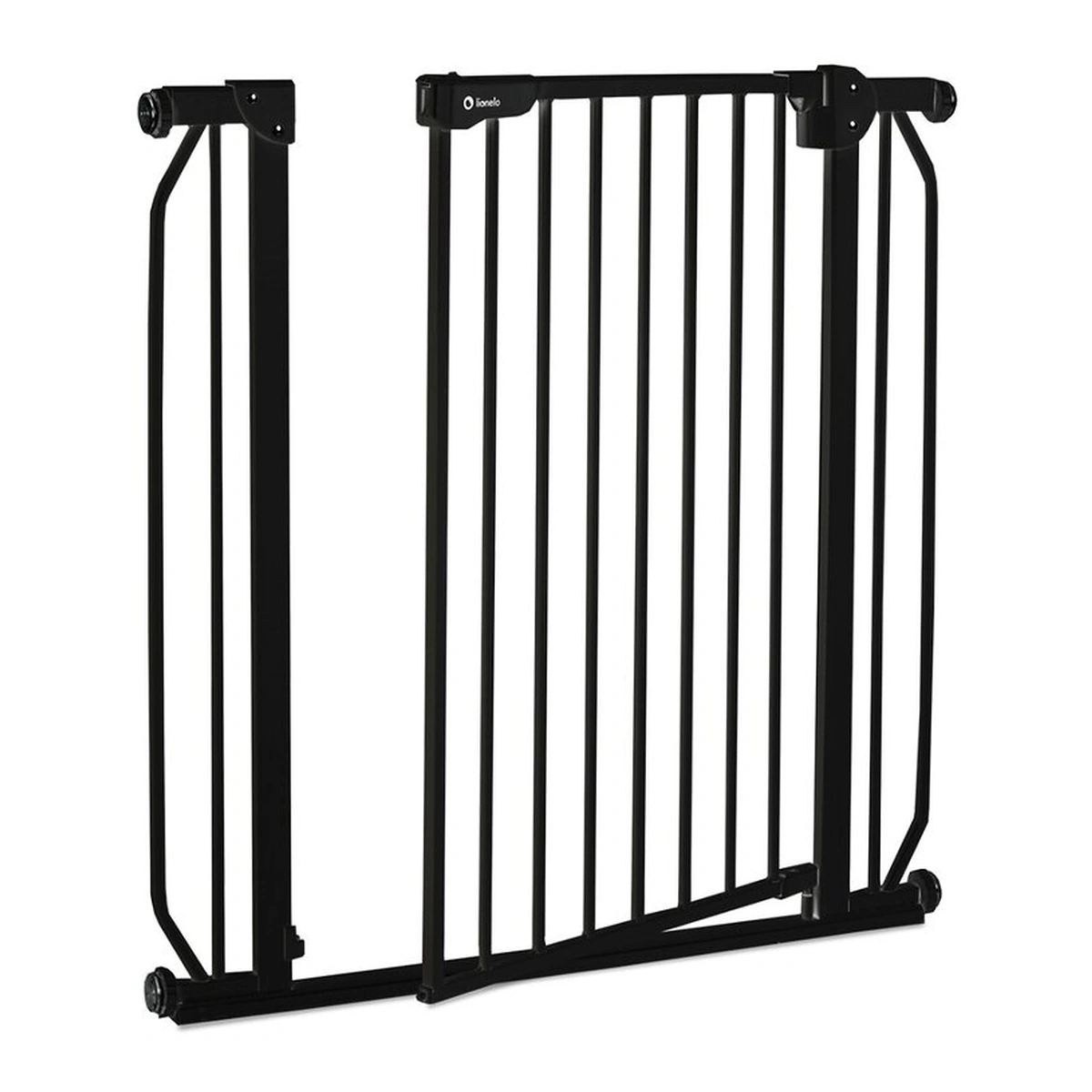 Poarta de siguranta prin presiune Truus Slim, 105 cm, Conform cu standardul europeane de securitate EN1930, Negru Onyx [5]
