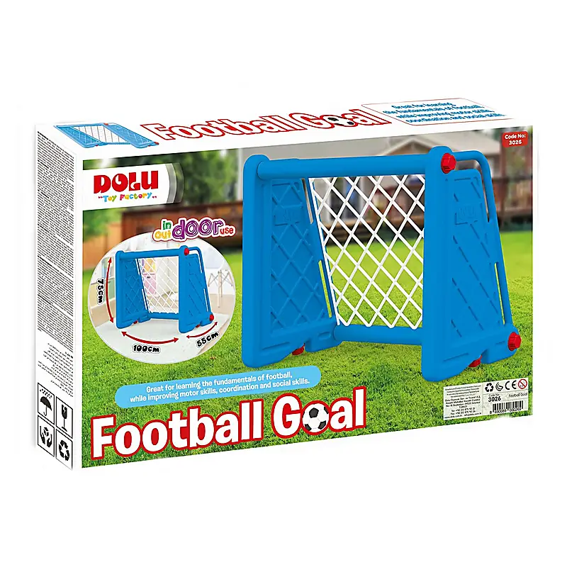 Poarta fotbal pentru copii - Albastra [4]