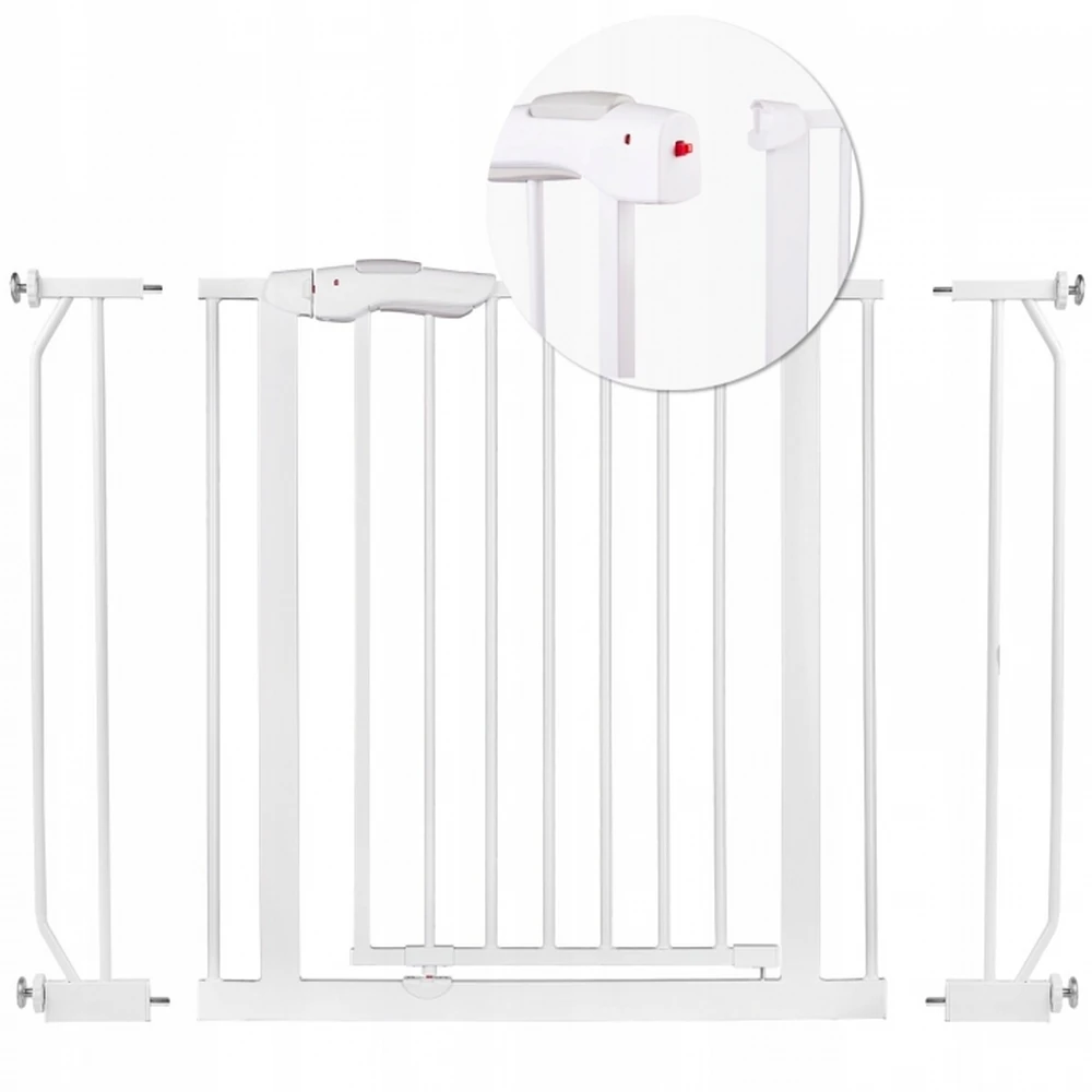 Poarta siguranta 75-105 cm Nukido - Alb [3]