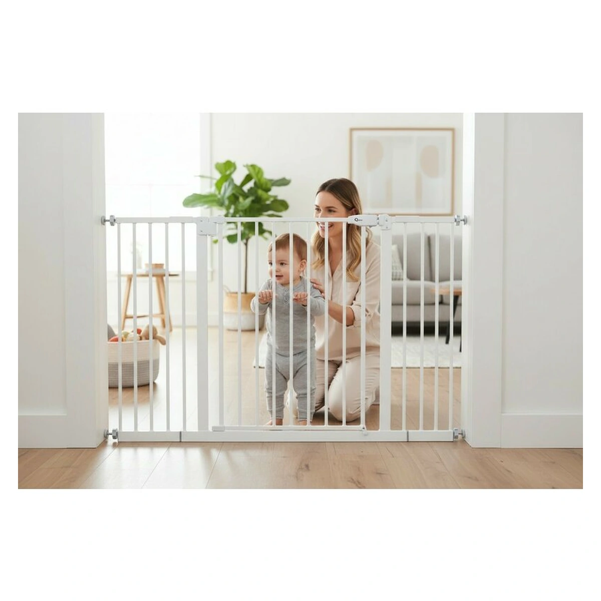 Poarta siguranta Thor, 74 - 109.4 cm, Inchidere automata, Sistem dublu de blocare, Otel [4]