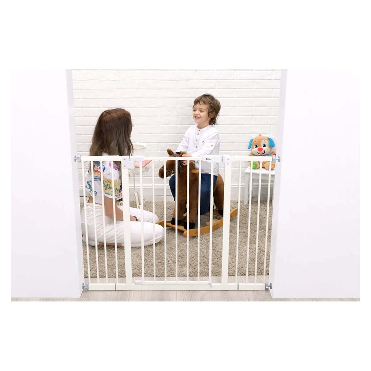 Poarta siguranta Thor, 74 - 109.4 cm, Inchidere automata, Sistem dublu de blocare, Otel [14]