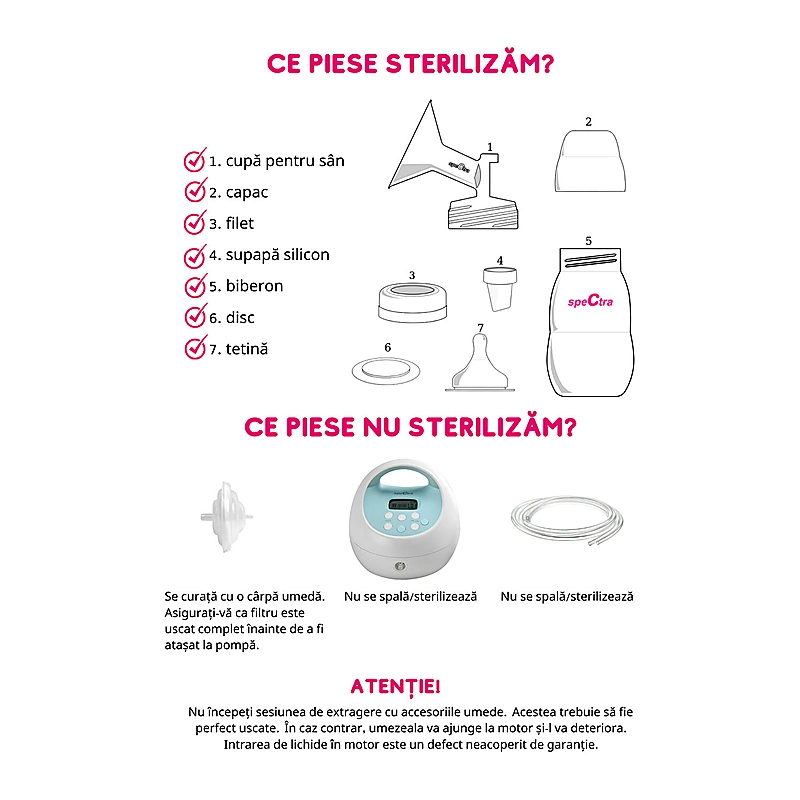 Pompa de san electrica dubla S1 Plus [12]