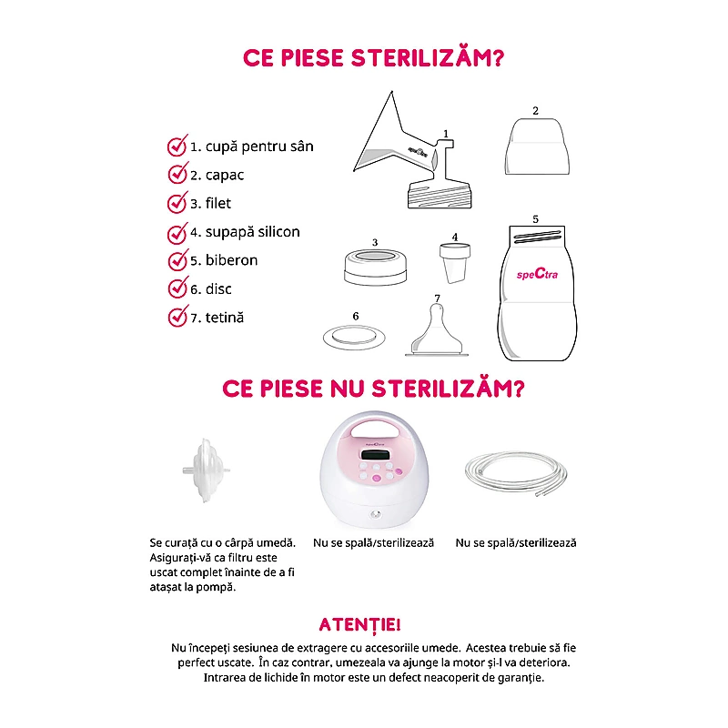 Pompa de san electrica dubla S2 Plus [7]