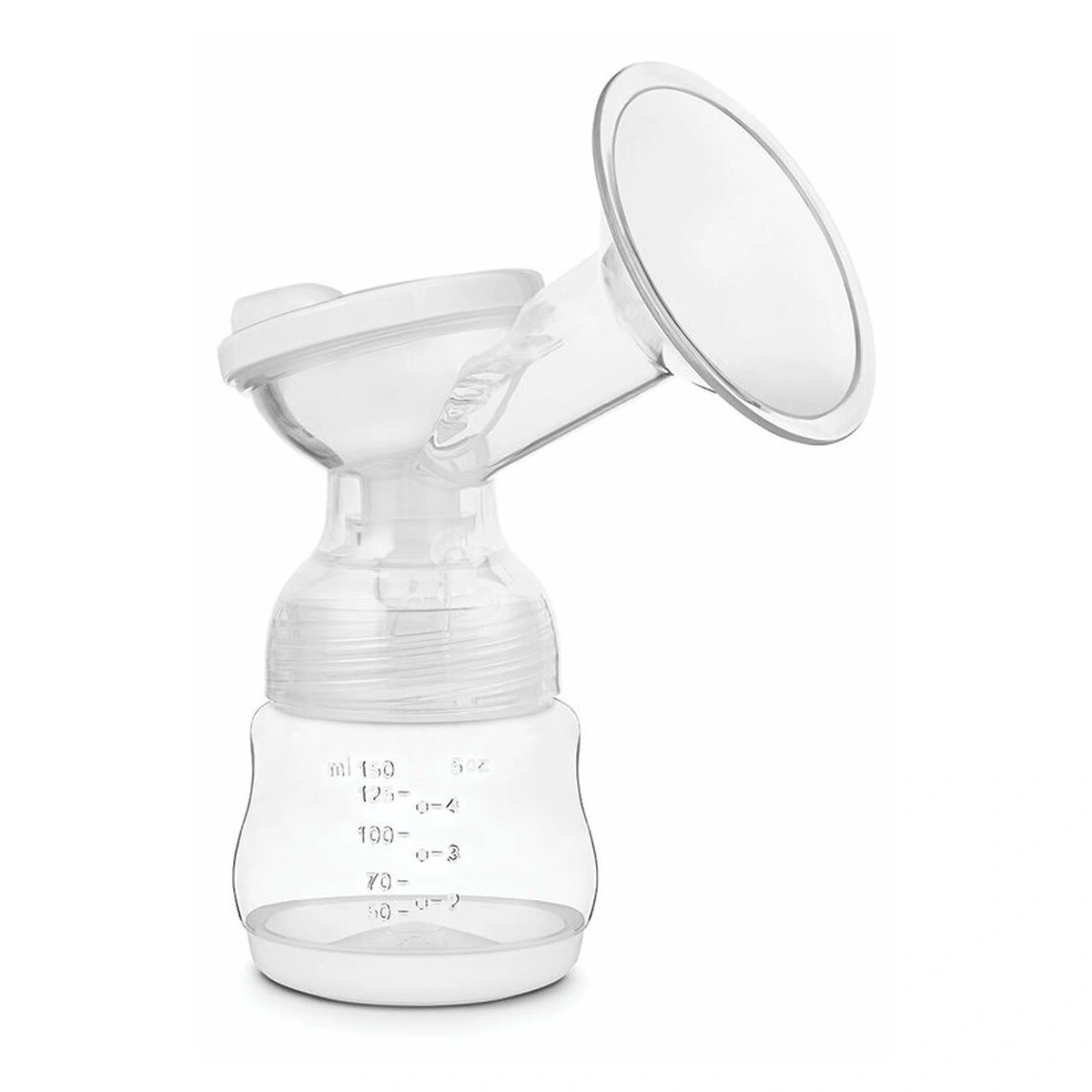 Pompa dubla de san, Lionelo, Electrica, 9 nivele de aspiratie, 5 moduri de masaj, Afisaj LED, Silentioasa, Include 2 recipiente de 150 ml si 2 pungi, cablu usb, Alb/gri [5]