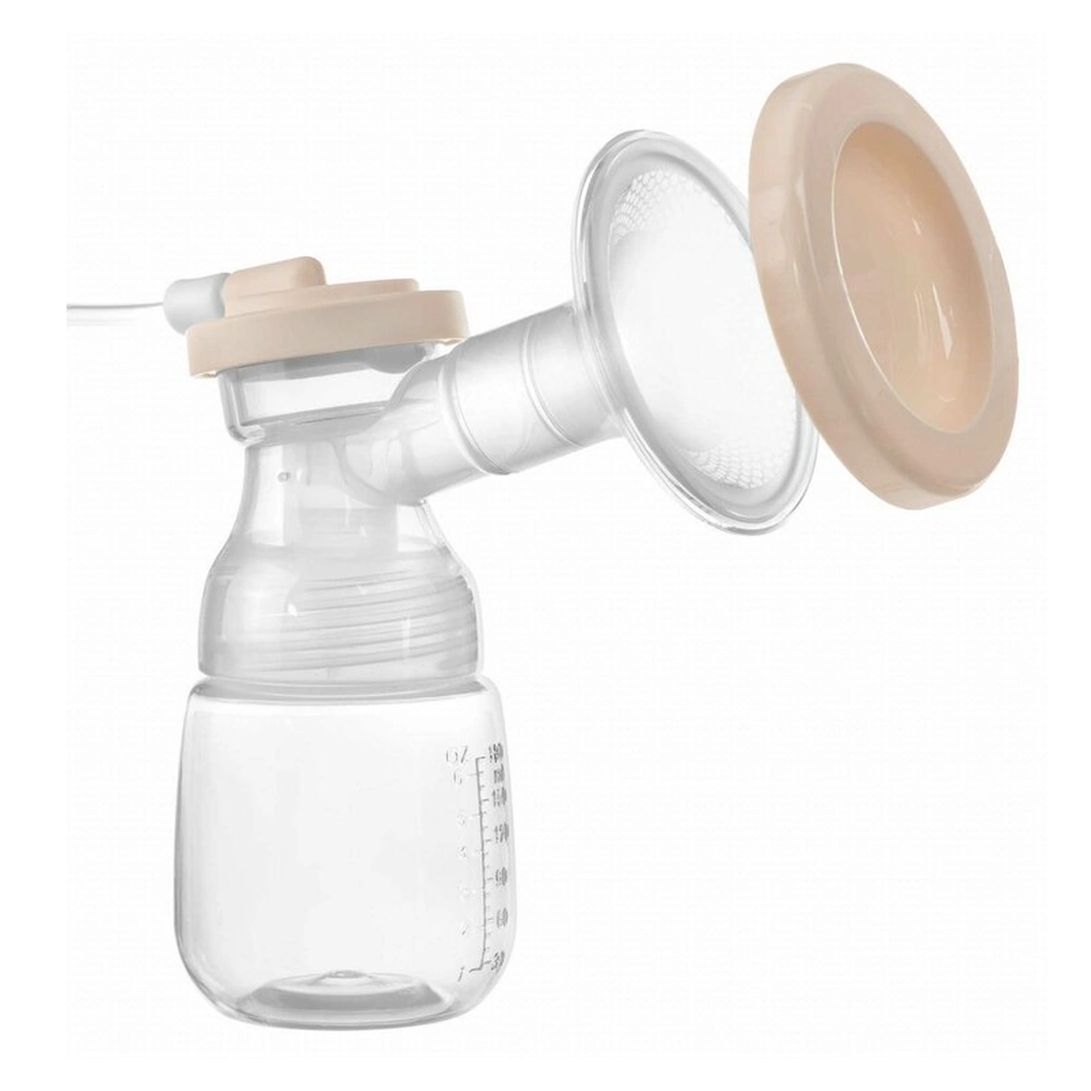 Pompa san electrica, Bocioland, Emma, Modul de stimulare, Aspirare si functie masaj, Cu biberon si o suzeta, Pink [4]