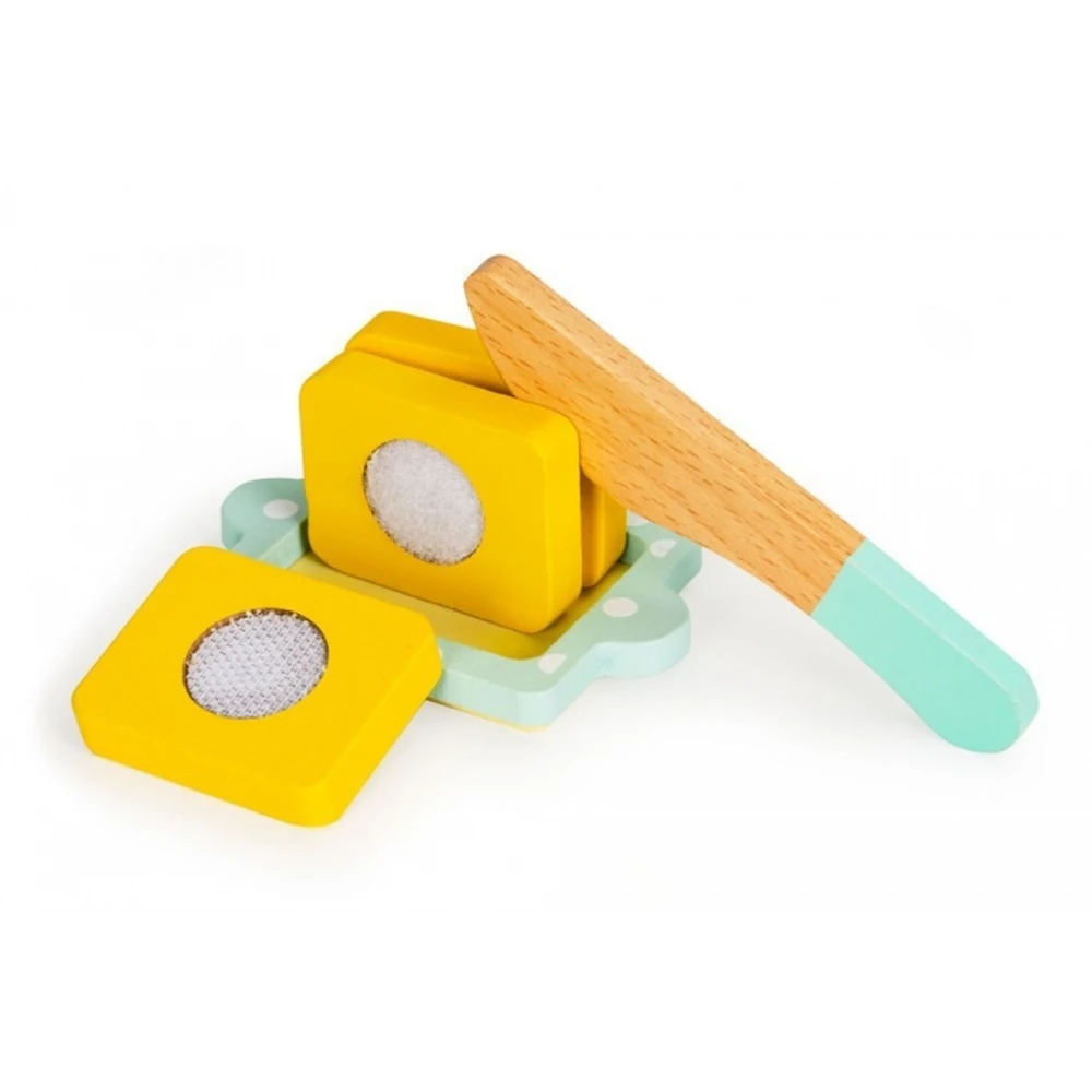Prajitor de paine din lemn cu accesorii Ecotoys [3]