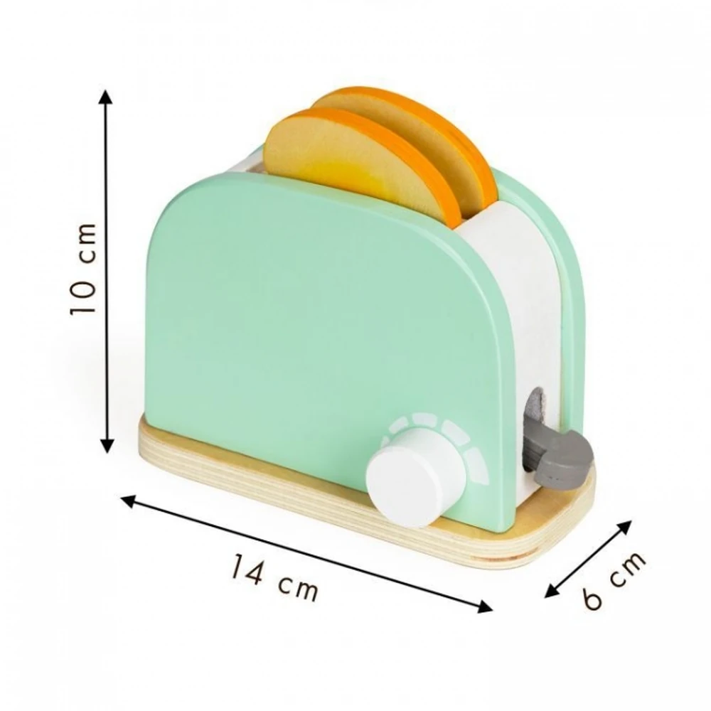 Prajitor de paine din lemn cu accesorii Ecotoys [6]