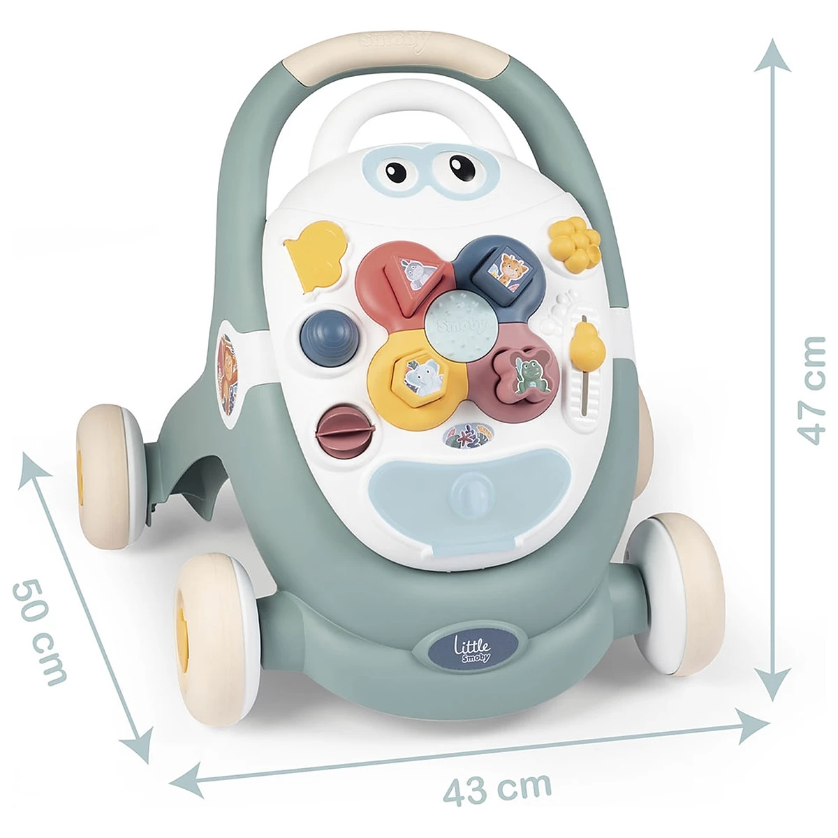 Premergator Smoby Trotty Walker 3 in 1 verde 1 an + [4]