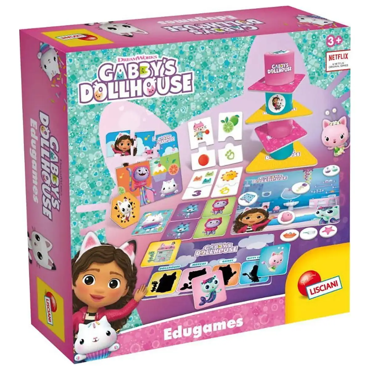 Prima mea colectie de jocuri - Gabby's Dollhouse LISCIANI [2]