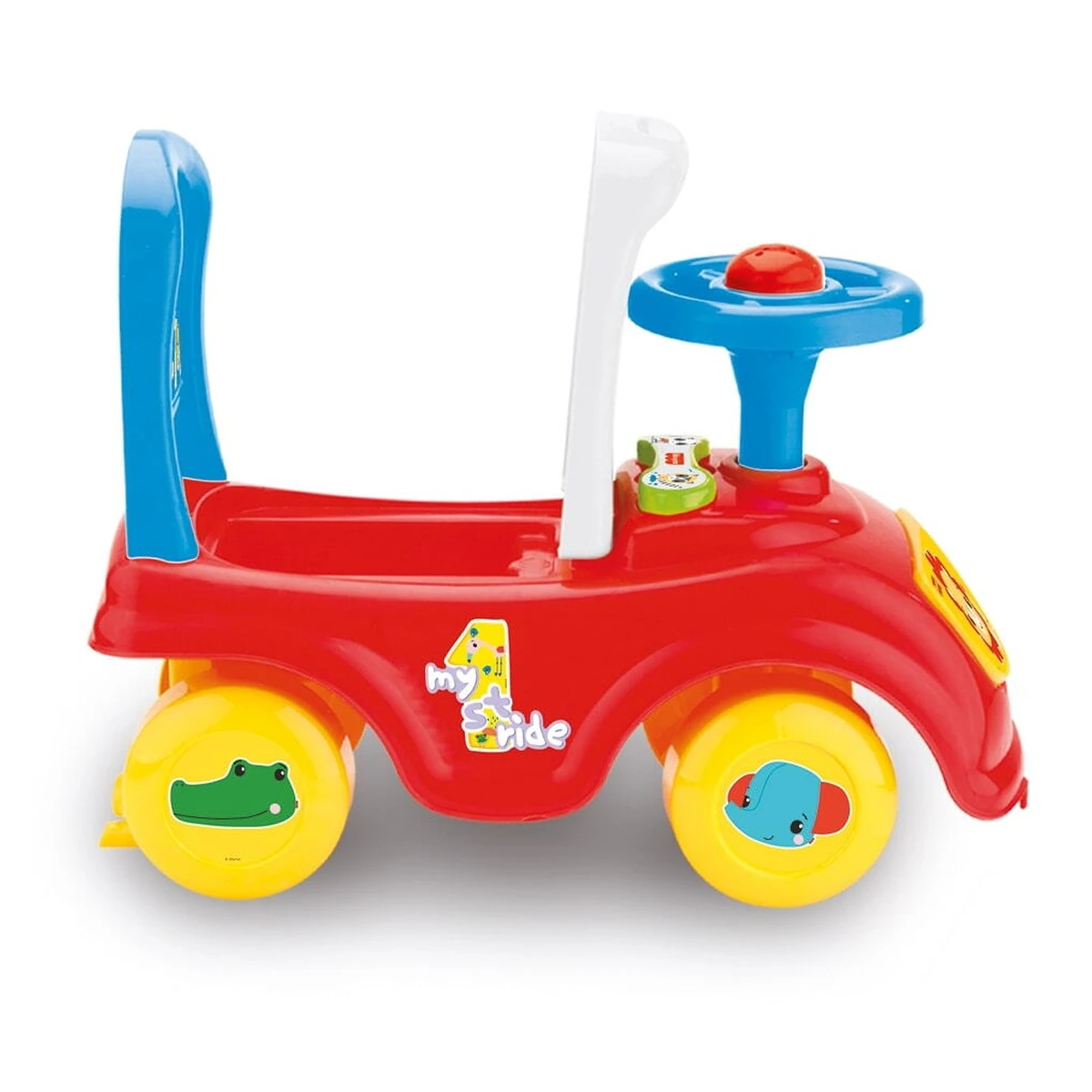 Masinuta hazlie Fisher Price cu volan si spatiu depozitare [2]