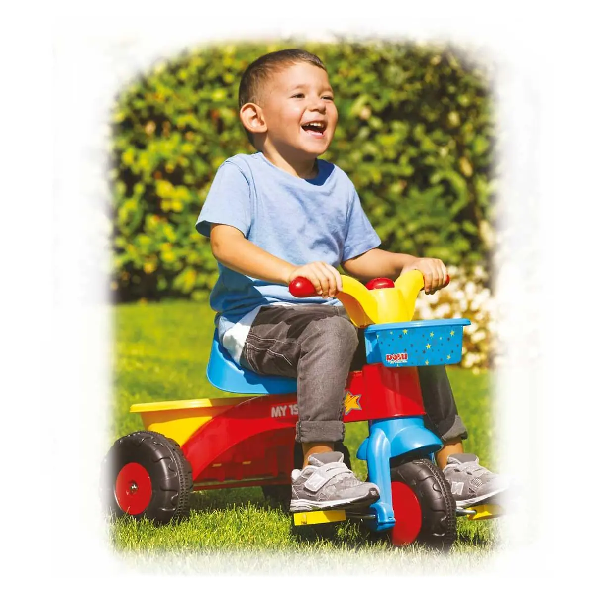 Tricicleta Rapida DOLU copii 2 ani+, 30 kg, cu cosulet [2]