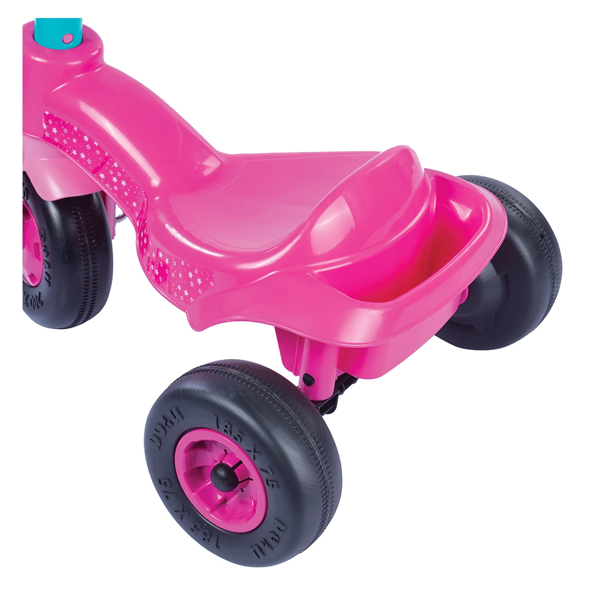 Tricicleta copii DOLU Unicorn 2 ani, 30 kg, roti late [4]