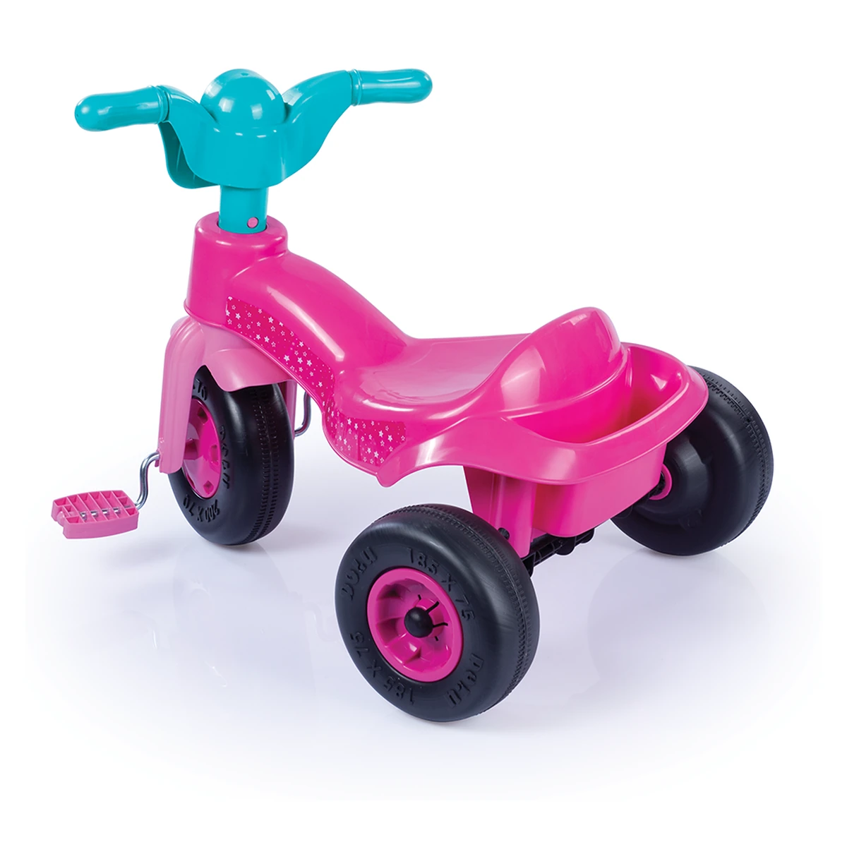 Tricicleta copii DOLU Unicorn 2 ani, 30 kg, roti late [3]