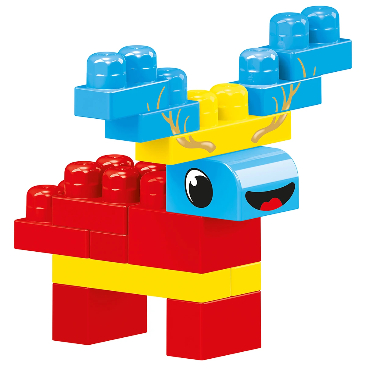 Primele cuburi de construit - 100 piese DOLU 1 an+ [2]