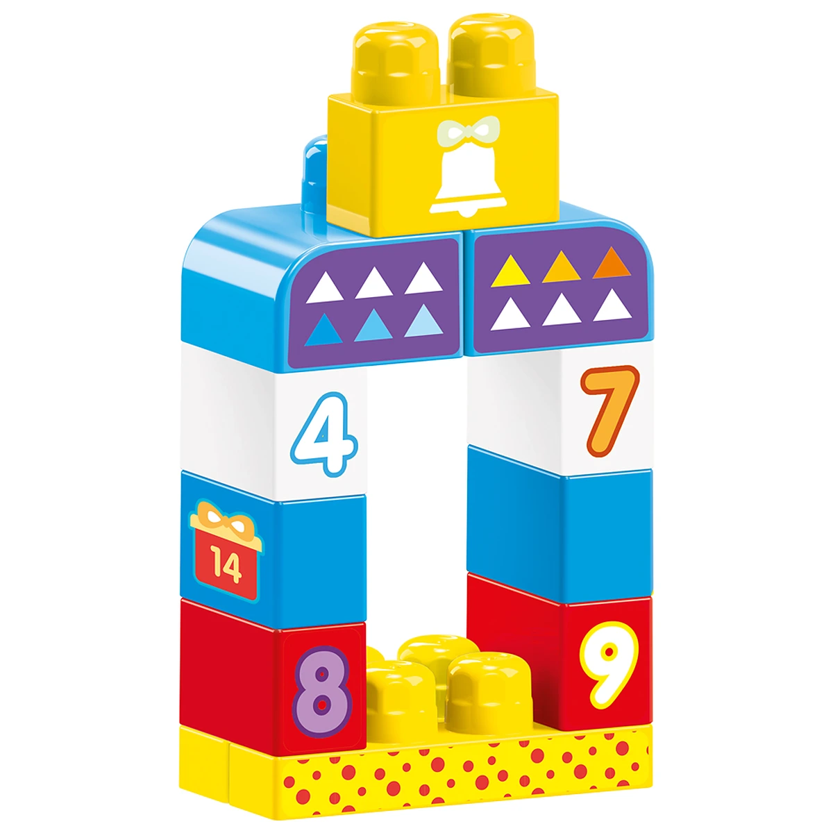 Primele cuburi de construit - 100 piese DOLU 1 an+ [3]