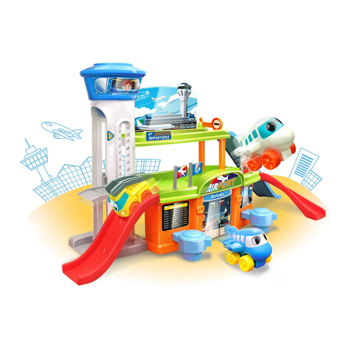 Primul meu aeroport 26 piese - Little Learner [3]