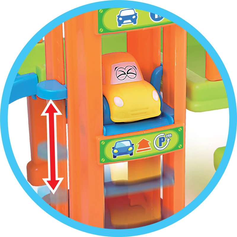 Primul meu garaj interactiv 33 piese, masinute, 12 luni+ [5]