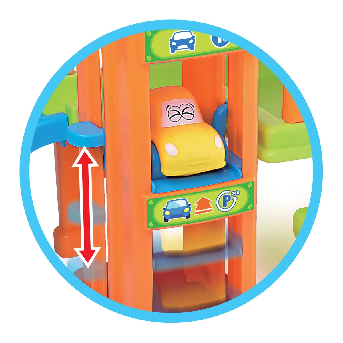 Primul meu garaj interactiv 33 piese, masinute, 12 luni+ [5]