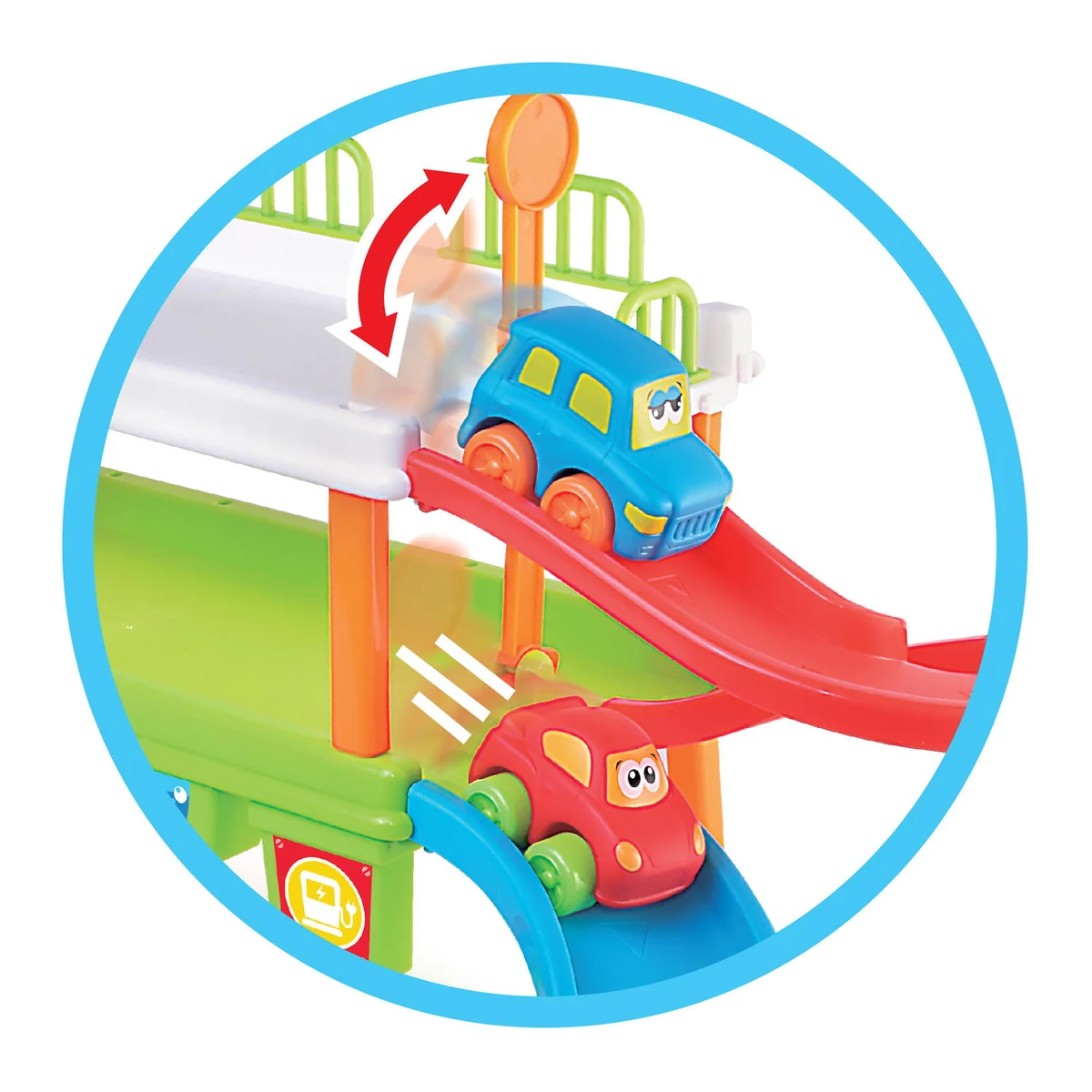 Primul meu garaj interactiv 33 piese, masinute, 12 luni+ [4]