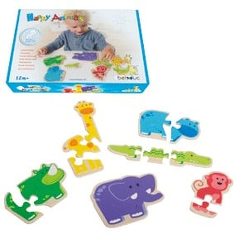 Primul meu puzzle Animale vesele - Beleduc [3]
