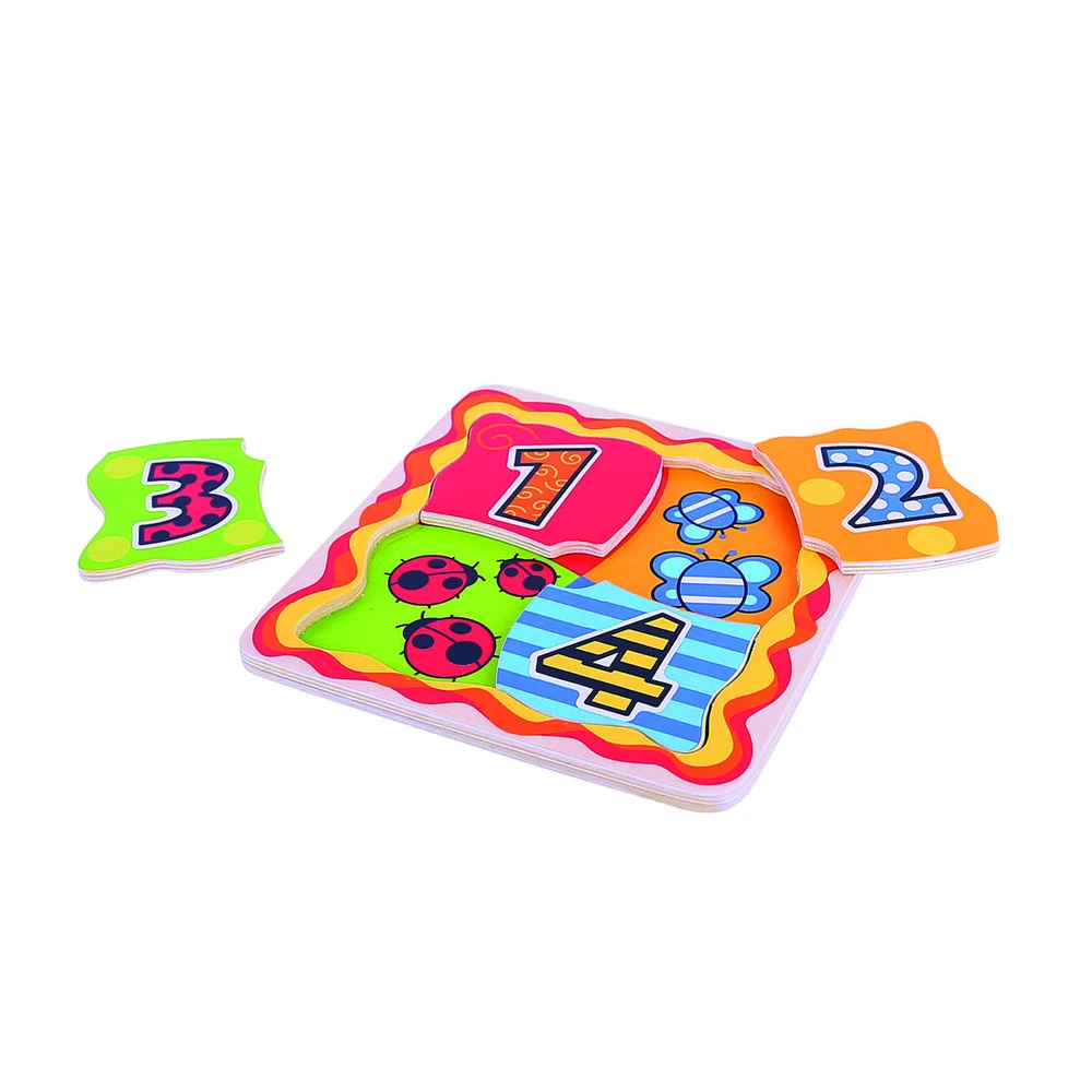 Primul meu puzzle - numere de la BIGJIGS Toys [2]