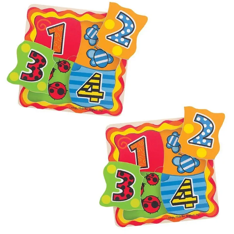 Primul meu puzzle - numere de la BIGJIGS Toys [3]