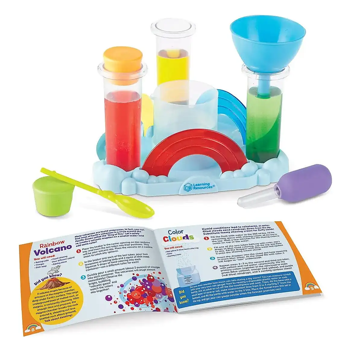 Primul meu set de experimente - Curcubeul reactiilor Learning Resources 4 ani+ [2]