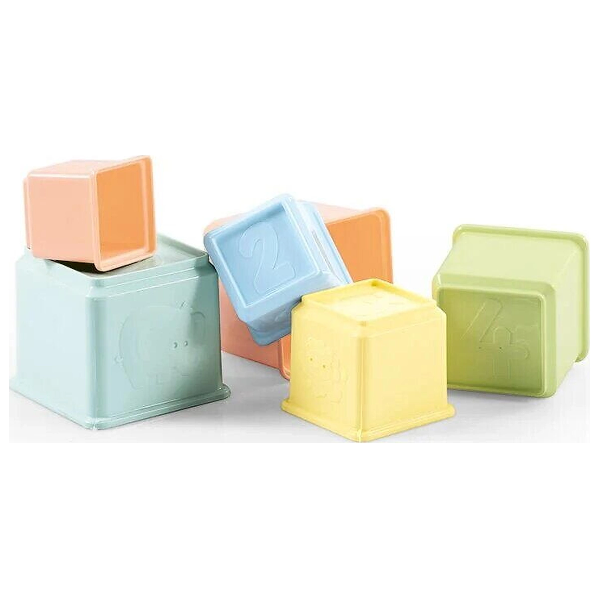 Primul meu turnulet - Pastel (6 piese) DOLU 18 luni+ [2]