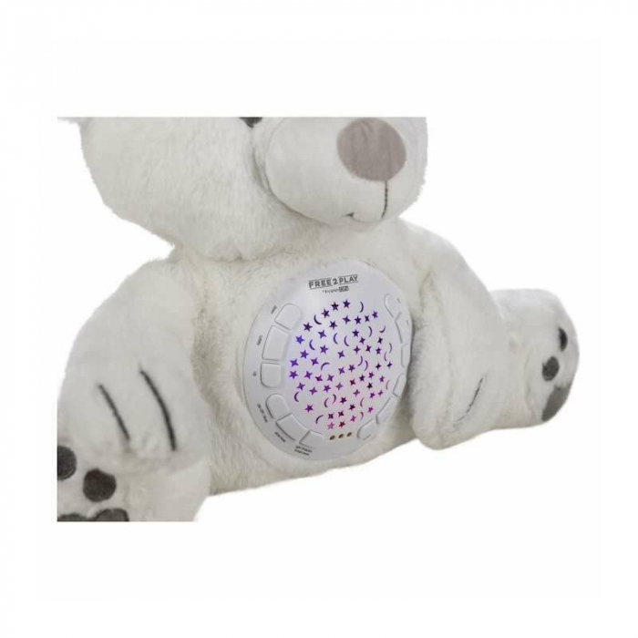 Proiector muzical, Free2Play, Din plus, Bear White [5]