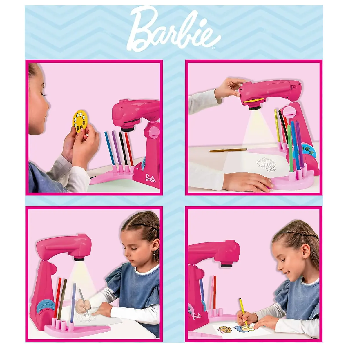 Proiector pentru desen - Barbie LISCIANI 5 ani + [6]