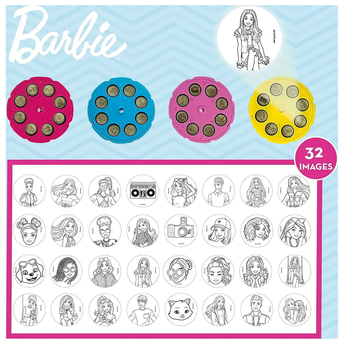 Proiector pentru desen - Barbie LISCIANI 5 ani + [5]