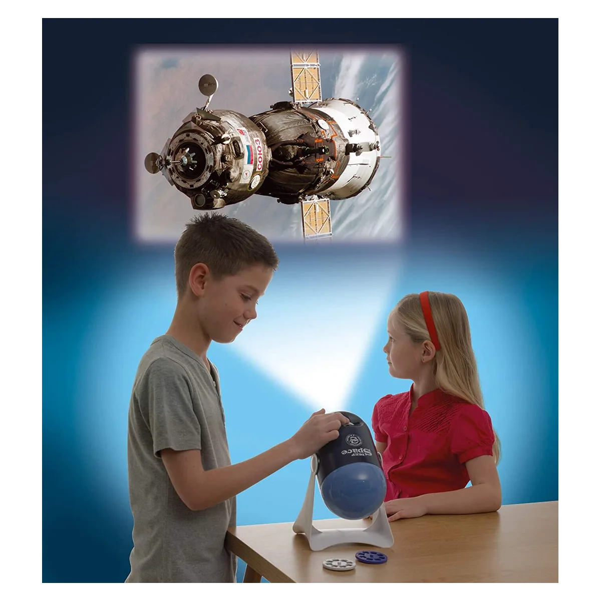 Proiector si planetariu 360 pentru copii cu imagini NASA [5]