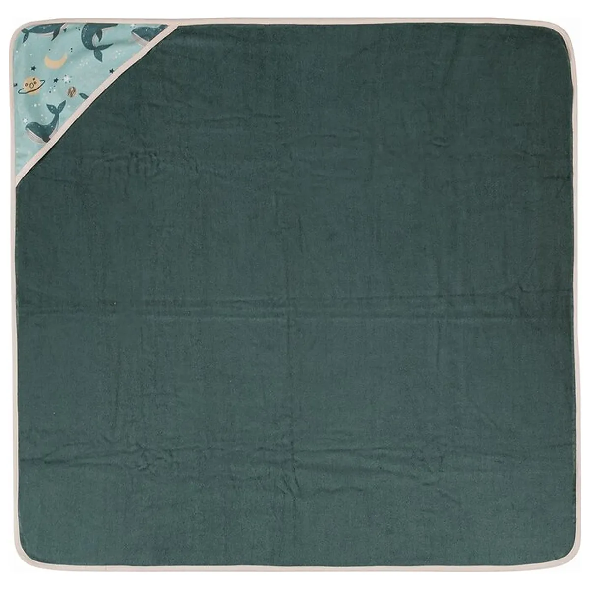 Prosop cu gluga, Petite&Mars, Loulou, Mare, 100 x 100 cm, 70% bambus, 30% bumbac, Certificare Oeko-Tex Standard 100, [5]