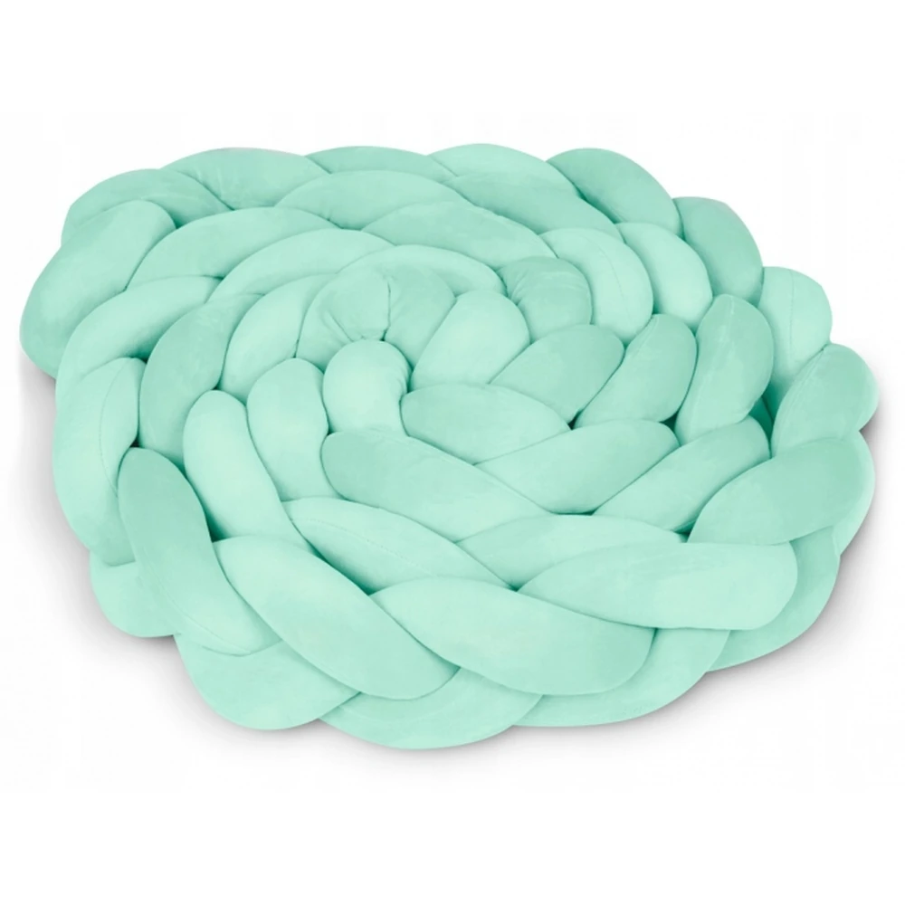Protectie Laterala Pentru Patut, Impletita, 3 M, Ricokids - Mint [1]