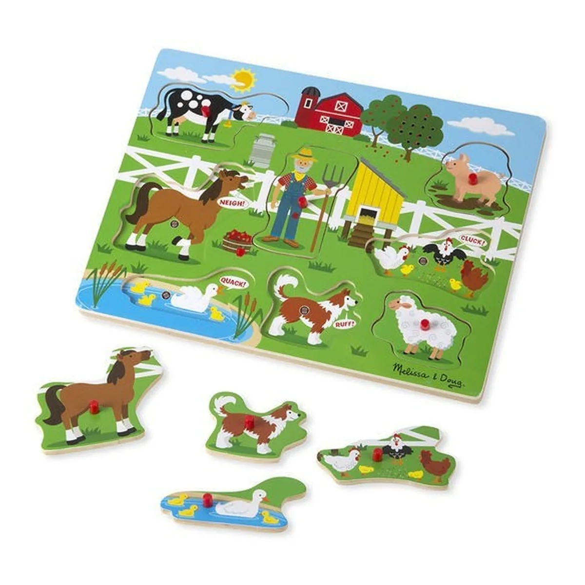 Puzzle cu sunete Old McDonald [3]