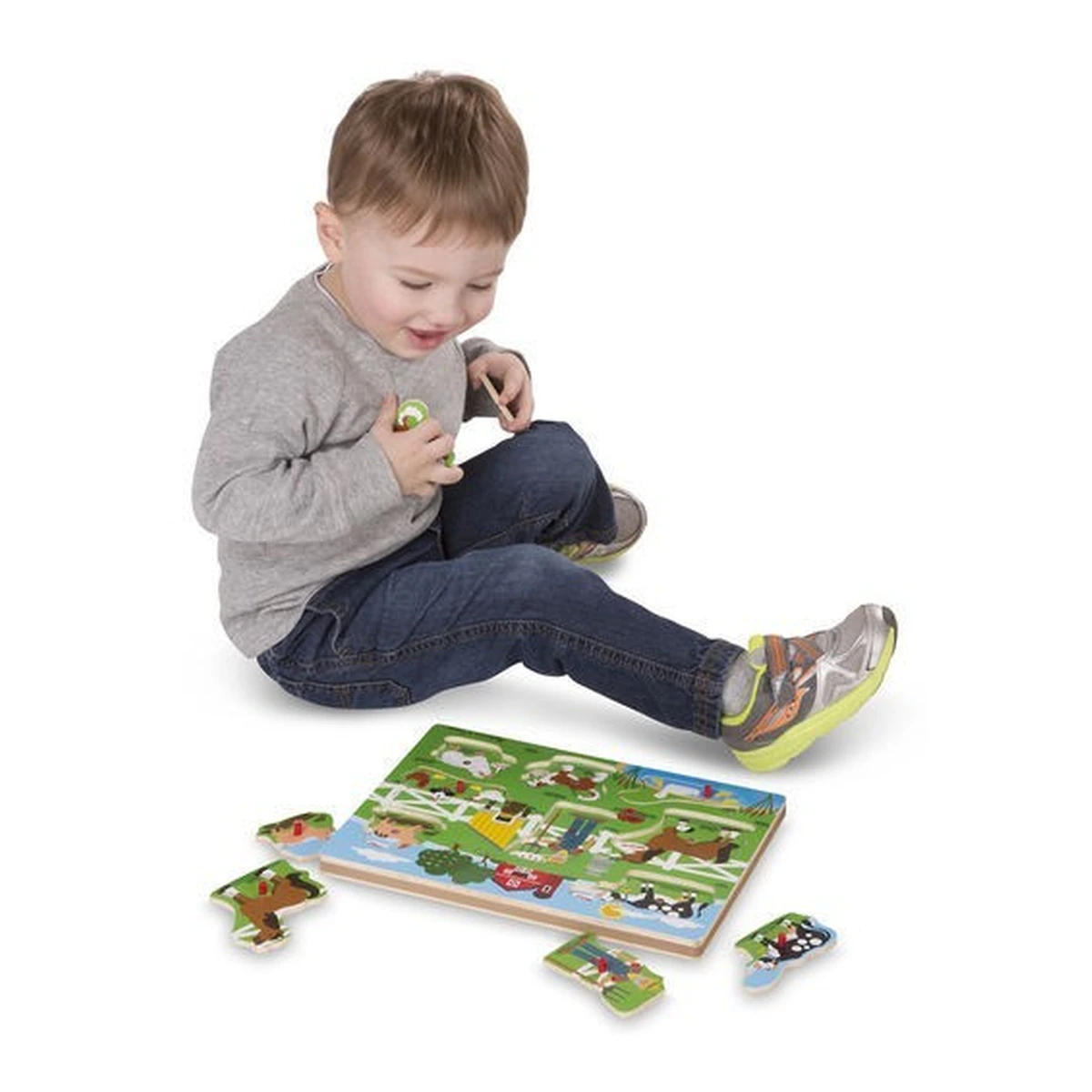 Puzzle cu sunete Old McDonald [2]