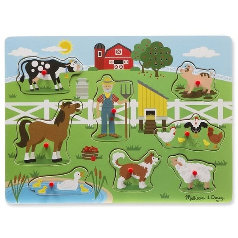 Puzzle cu sunete Old McDonald [2]