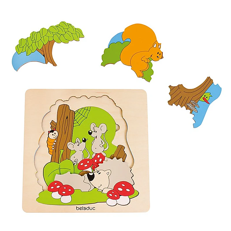 Puzzle Descopera Padurea Beleduc [4]