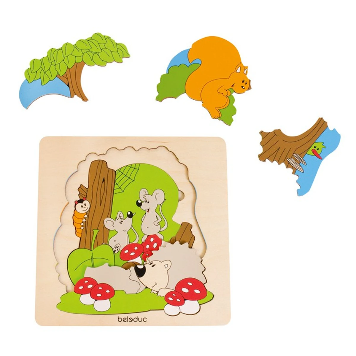 Puzzle Descopera Padurea Beleduc [4]