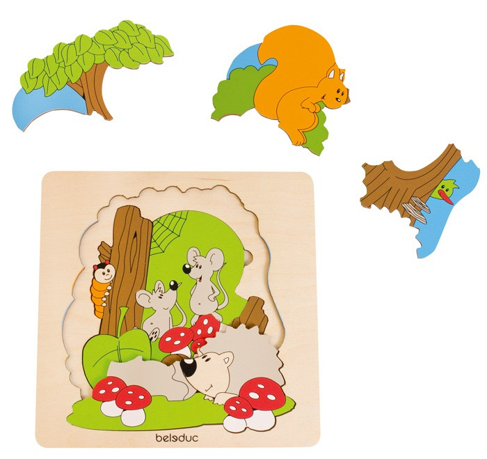 Puzzle Descopera Padurea Beleduc [4]