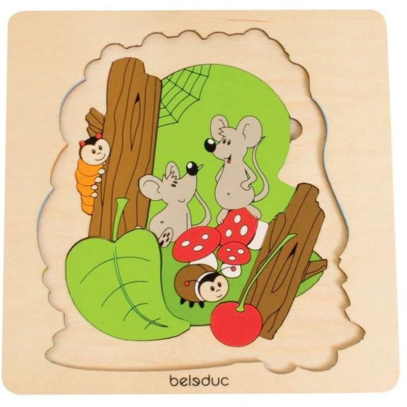 Puzzle Descopera Padurea Beleduc [2]