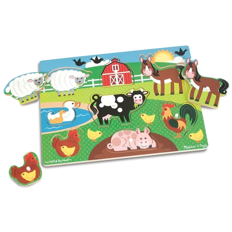 Puzzle din lemn Ferma Animalelor [2]
