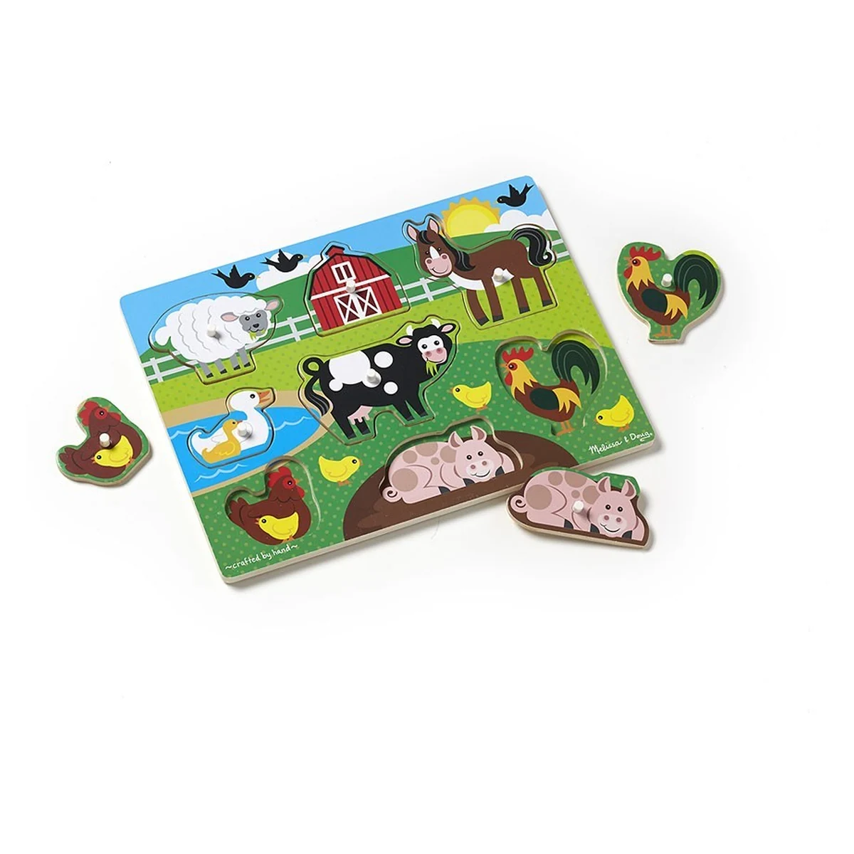 Puzzle din lemn Ferma Animalelor [4]