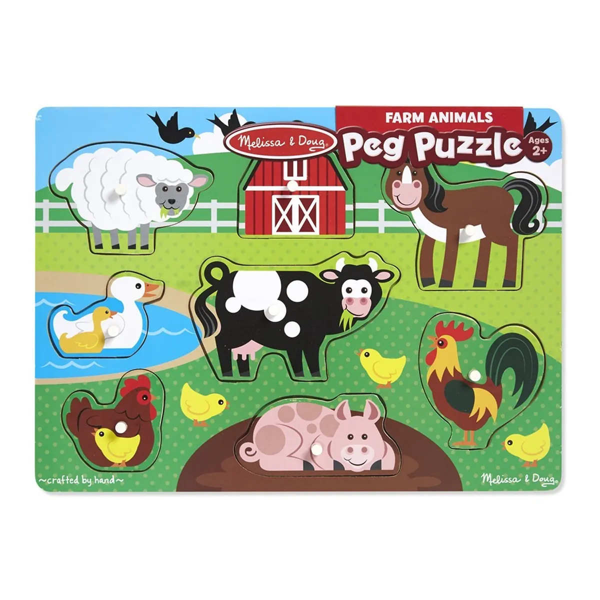 Puzzle din lemn Ferma Animalelor [3]