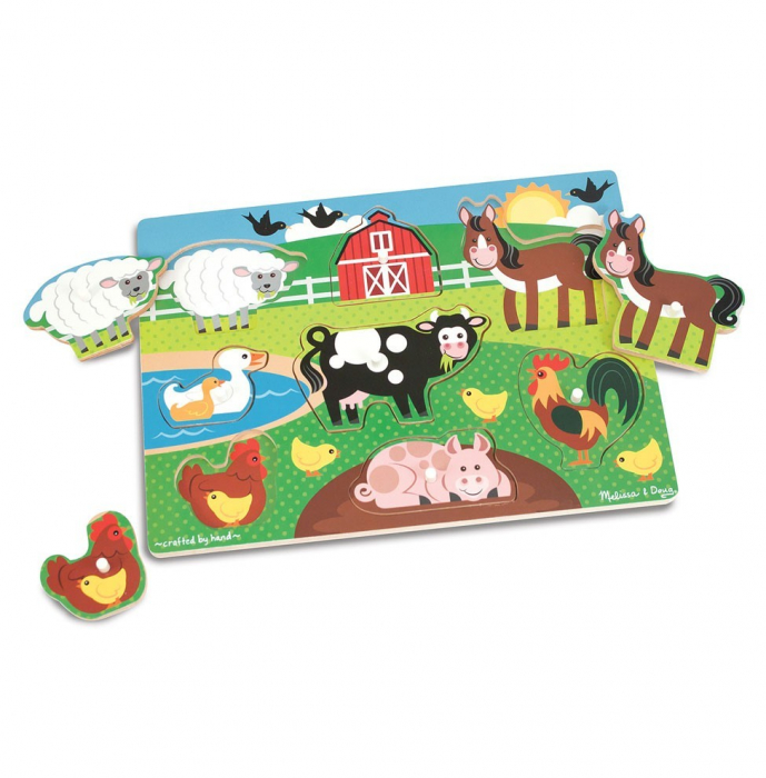 Puzzle din lemn Ferma Animalelor [2]