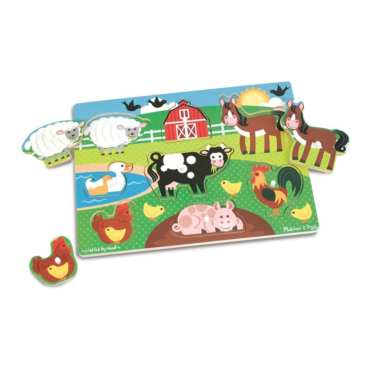 Puzzle din lemn Ferma Animalelor [2]