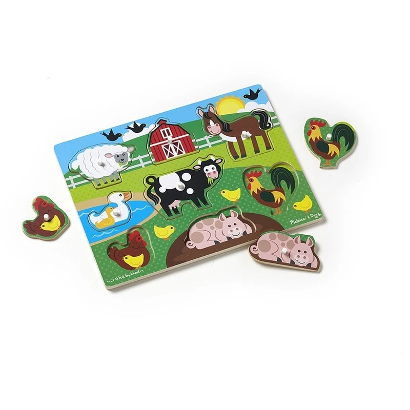 Puzzle din lemn Ferma Animalelor [3]