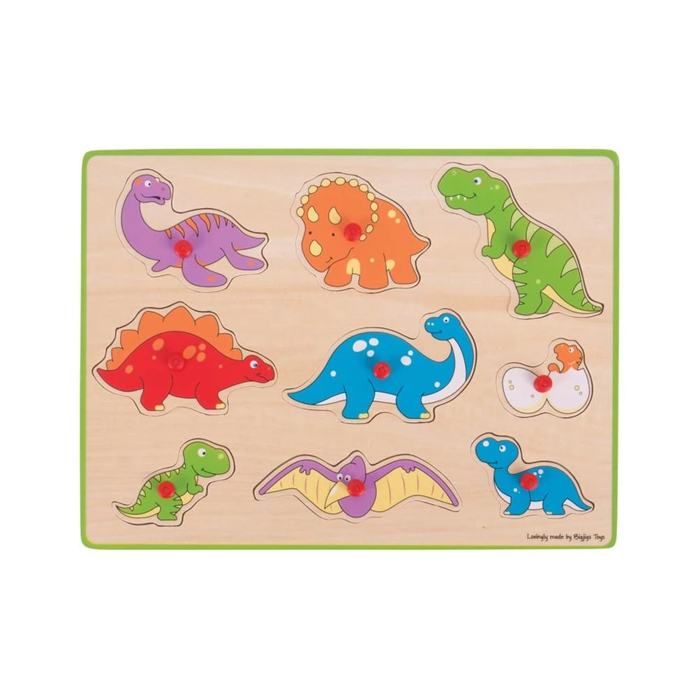 Puzzle din lemn incastru - Dinozauri [1]