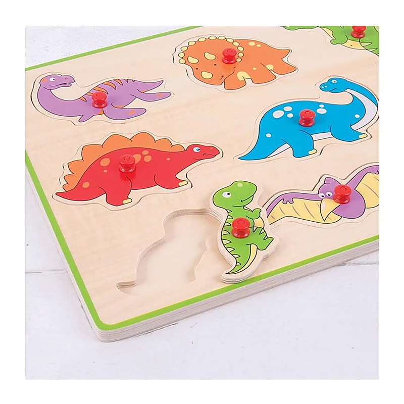 Puzzle din lemn incastru - Dinozauri [2]